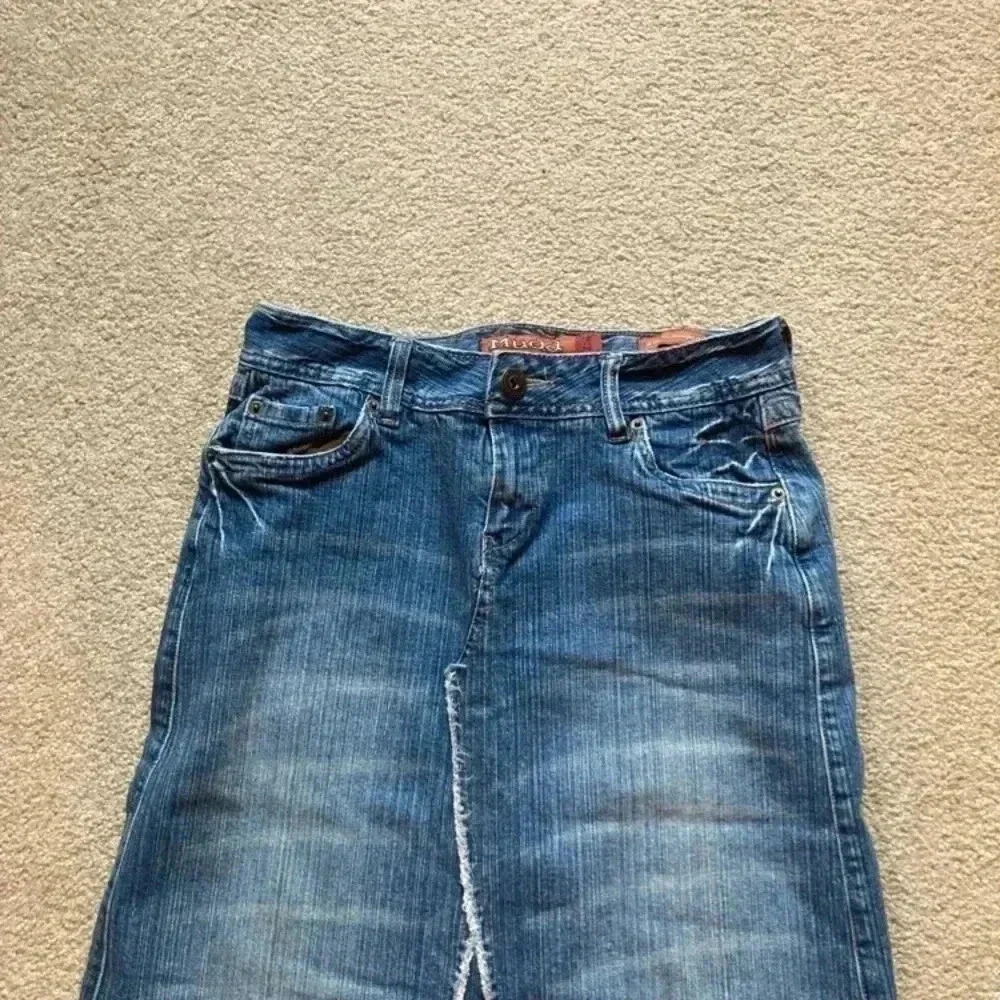Mudd maxi denim vintage skirt in size 7 - Picture 2 of 7
